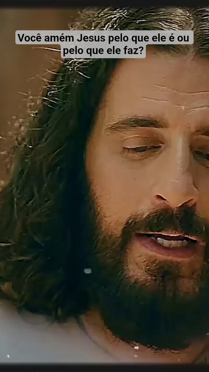 Voce ama jesus pelo que ele é ou pelo que ele faz? #jesus #series #thechosen #hostyshop #hosty
