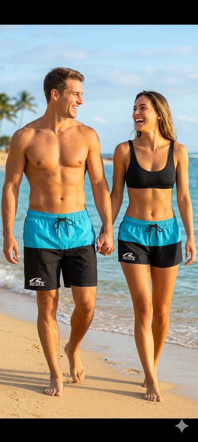 Kit 2 peças Casal ideal praia, passeio, pijama