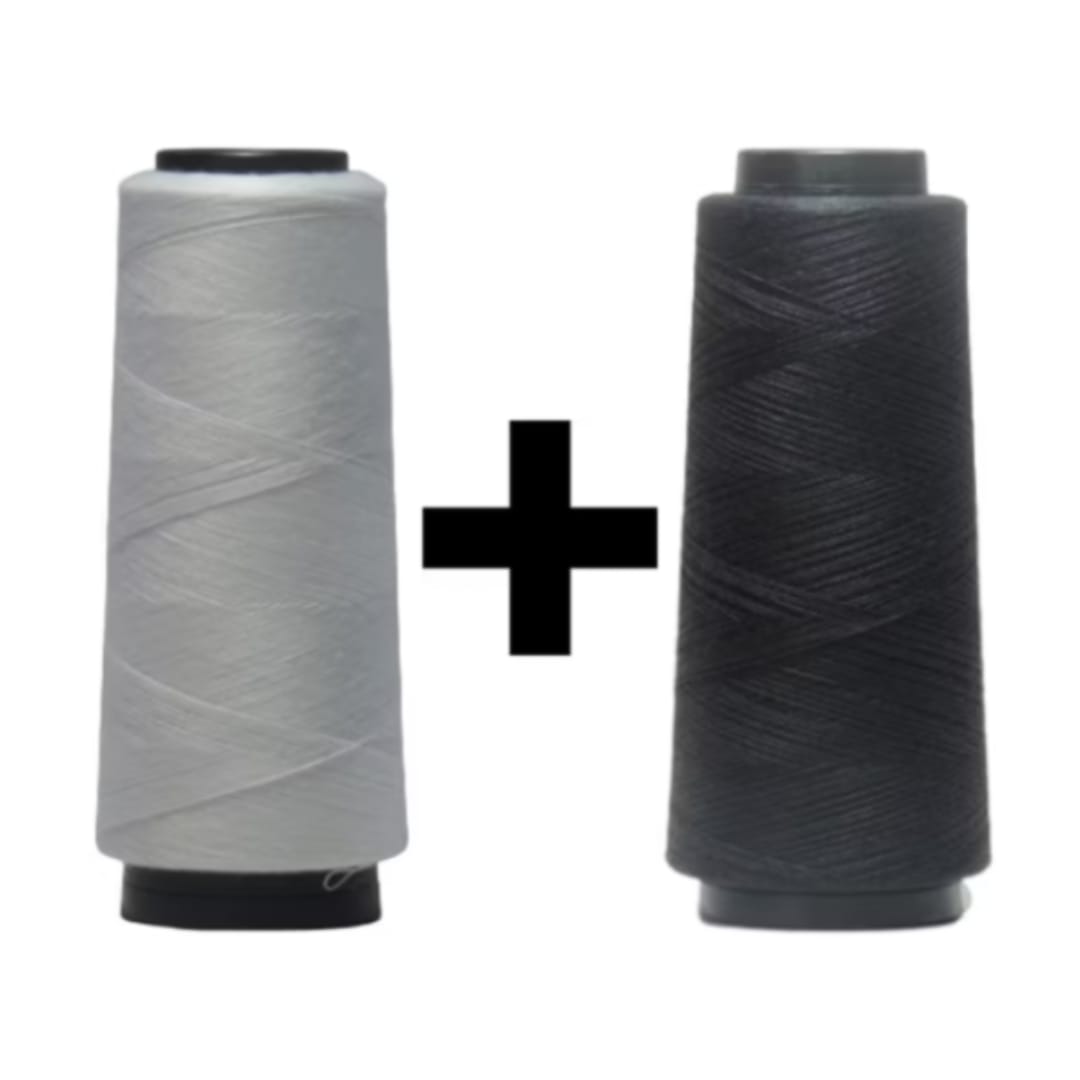 Kits 2 cones Linha reta 2.000 jardas - 120 Para Costura